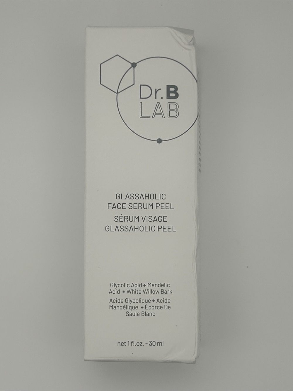 NEW Dr. B Lab Glassaholic Face Serum Peel